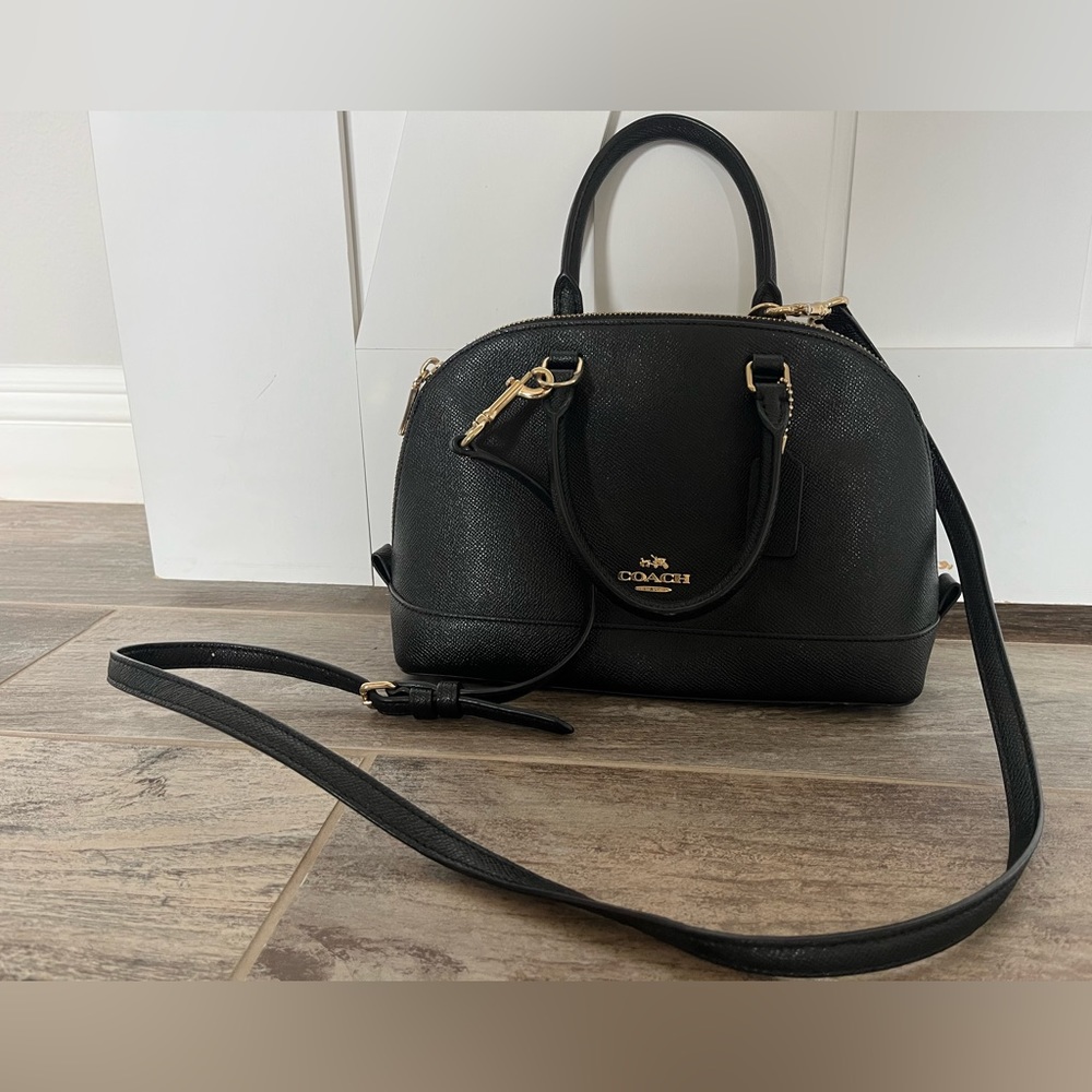 Small black Coach bag
